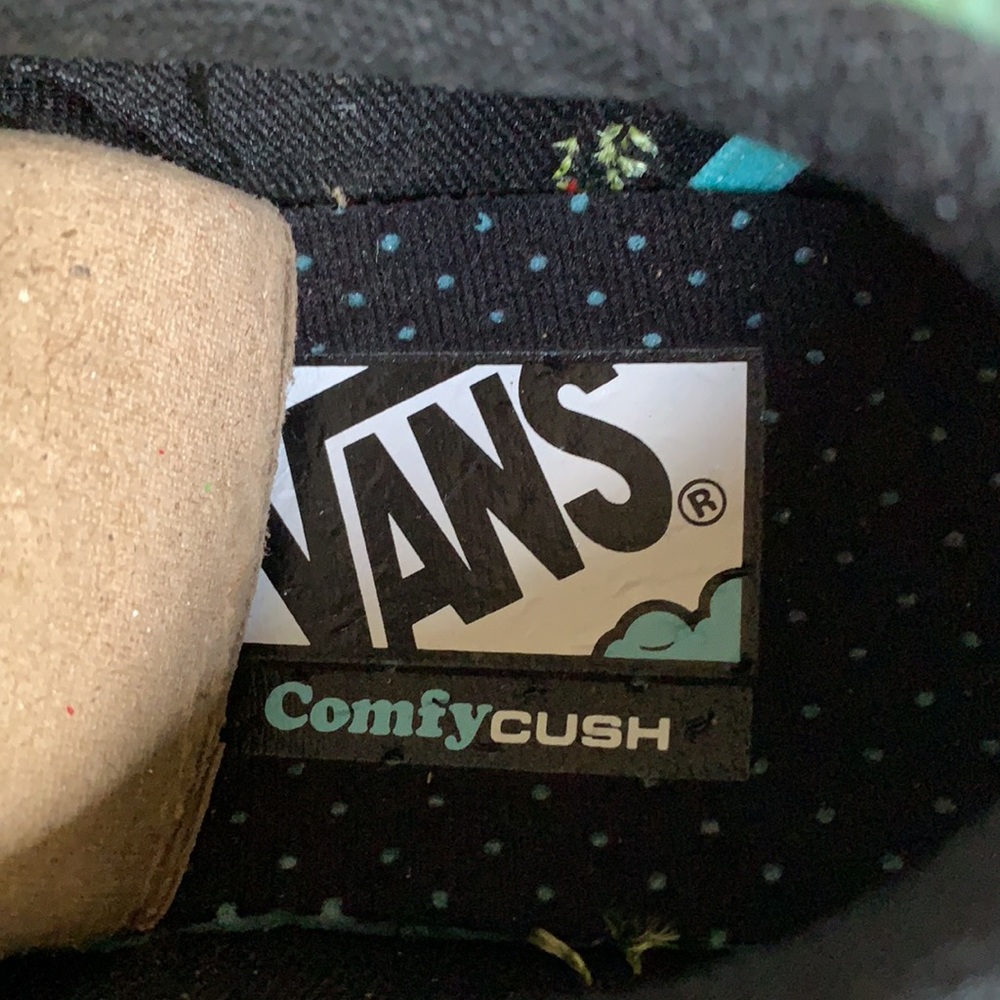 VANS COMFYCUSH OLD SKOOL BLOTCHED Multi/Black WMNS - Picture 11 of 12